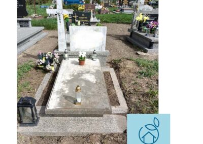 Sprzątanie grobów i czyszczenie nagrobków